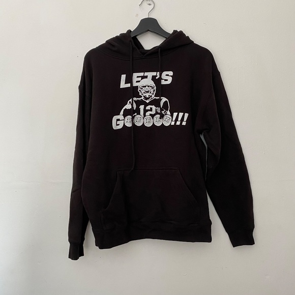 **$5 SALE** The Loyalist Let's Go Black Pullover Hoodie - Picture 1 of 4